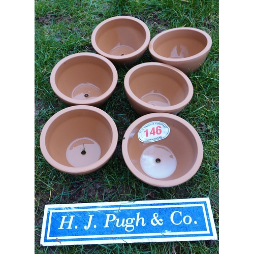 146 - Clay pots - 6