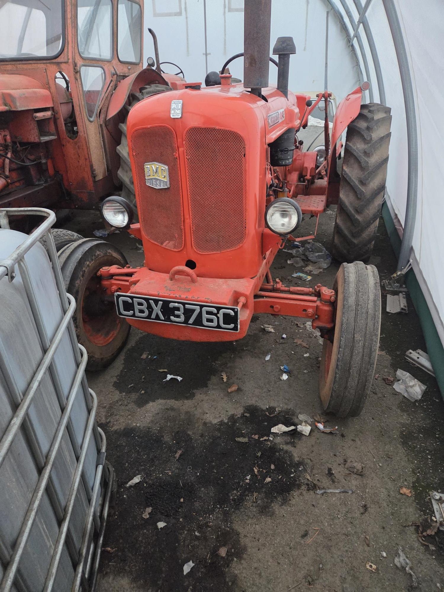 Nuffield 10/42 tractor. Runs and drives well. Brakes need attention ...