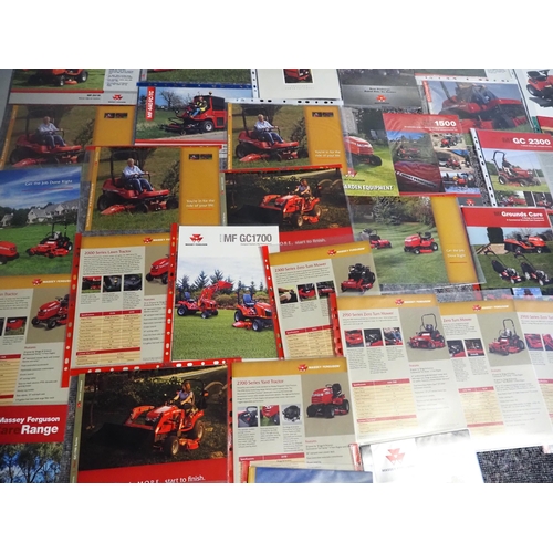 1065 - Massey Ferguson lawn, garden, turf tractors and ride on mower brochures - 51