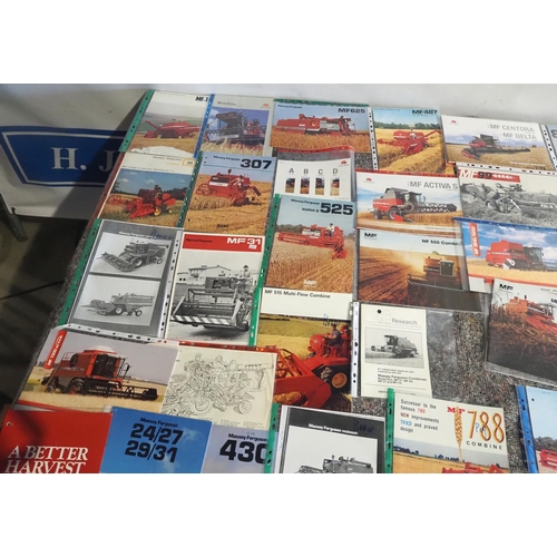 1068 - Massey Ferguson combine brochures - 48