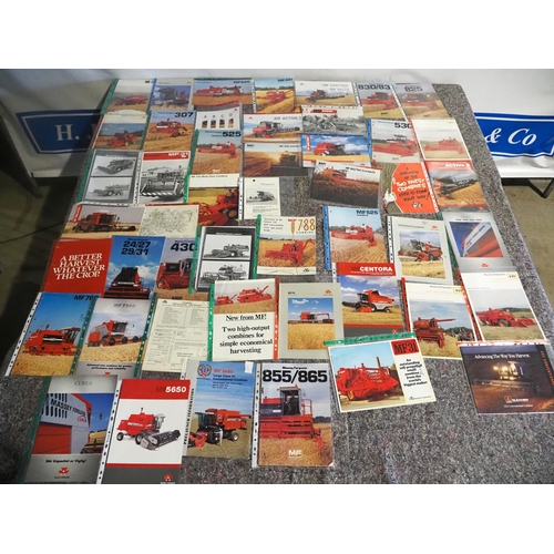 1068 - Massey Ferguson combine brochures - 48
