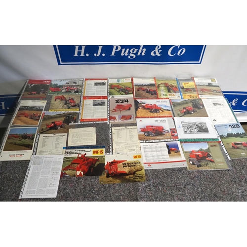1073 - Massey Ferguson small rectangular baler brochures - 28