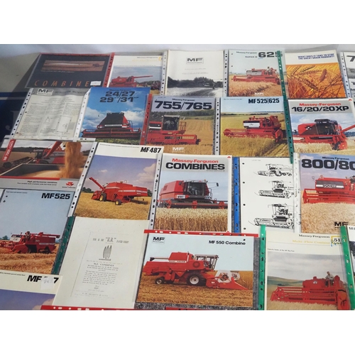 1074 - Massey Ferguson combine brochures - 46