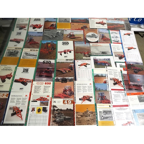 1075 - Massey Ferguson disc harrow implement brochures - 65