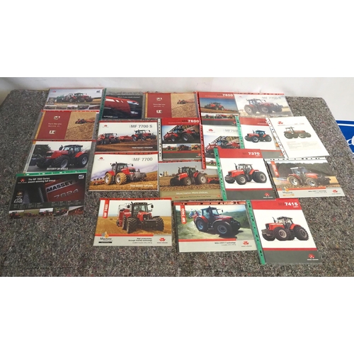 1077 - Massey Ferguson 7000 Series tractor brochures and leaflets - 20