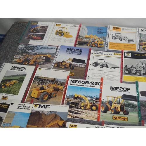 1079 - Massey Ferguson tractor, loaders, skid steer and loader brochures - 44