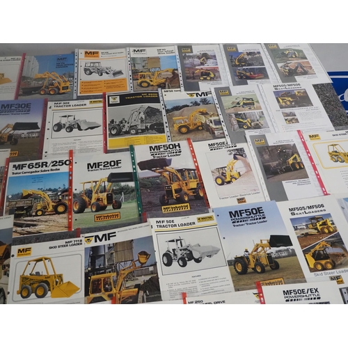 1079 - Massey Ferguson tractor, loaders, skid steer and loader brochures - 44
