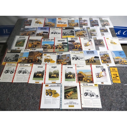 1079 - Massey Ferguson tractor, loaders, skid steer and loader brochures - 44