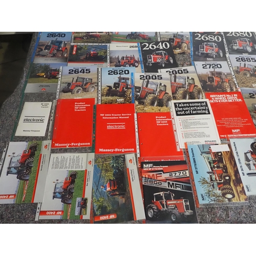 1080 - Massey Ferguson 2000 Series tractor brochures and leaflets - 58
