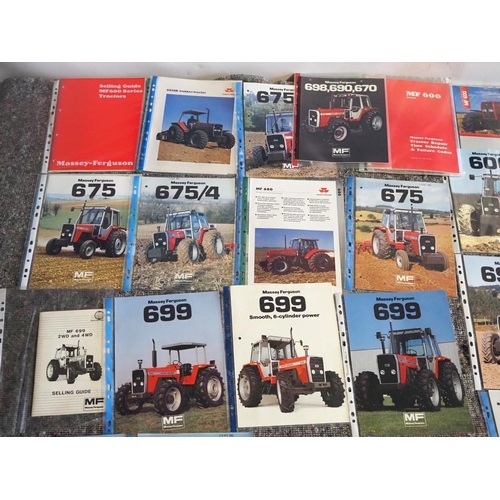 1082 - Massey Ferguson 600 Series tractor brochures and leaflets - 33