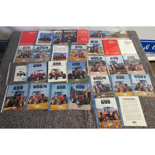 1082 - Massey Ferguson 600 Series tractor brochures and leaflets - 33