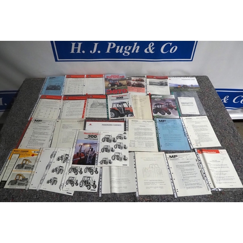 1084 - Massey Ferguson cab, sales and information brochures - 29