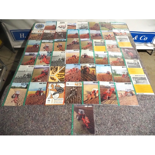 1087 - Massey Ferguson plough implement brochures - 49