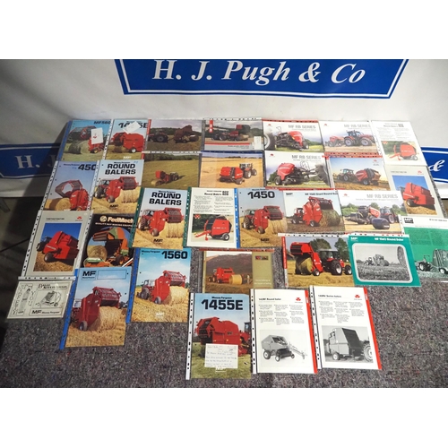 1088 - Massey Ferguson round baler brochures - 31