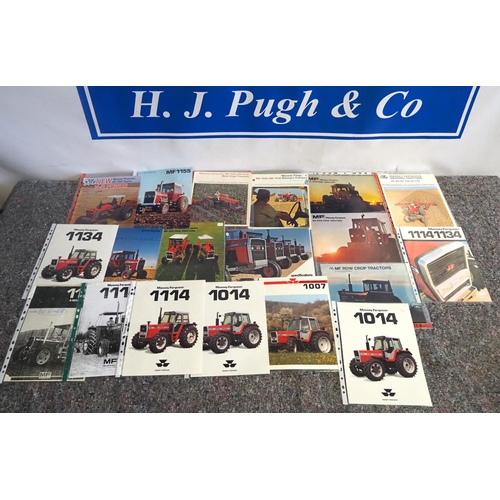 1092 - Massey Ferguson 1000 Series tractor brochures and leaflets - 19