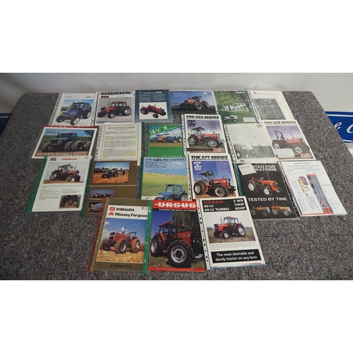 1093 - Massey Ferguson, Landini, Ursus tractor brochures - 22