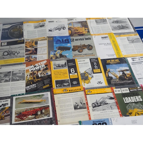 1099 - Massey Ferguson industrial equipment brochures - 41