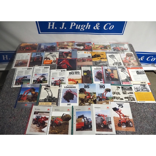 1100 - Massey Ferguson loader brochures - 36