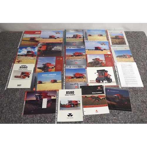 1101 - Massey Ferguson rotary combine brochures - 21