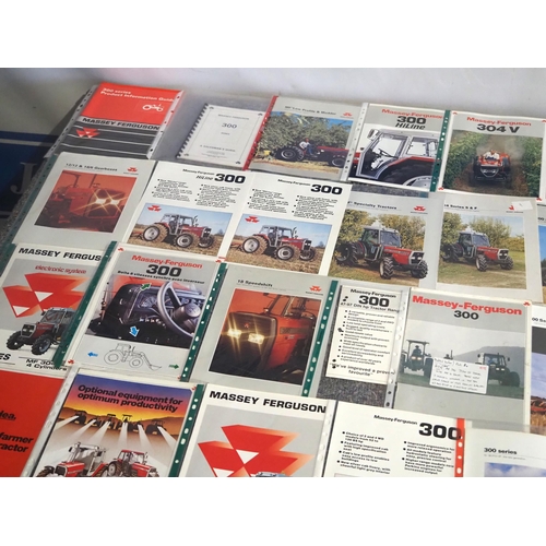 1105 - Massey Ferguson 300 series brochures and leaflets - 45