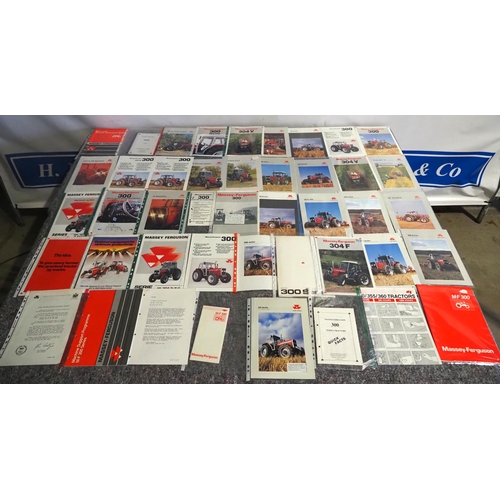 1105 - Massey Ferguson 300 series brochures and leaflets - 45