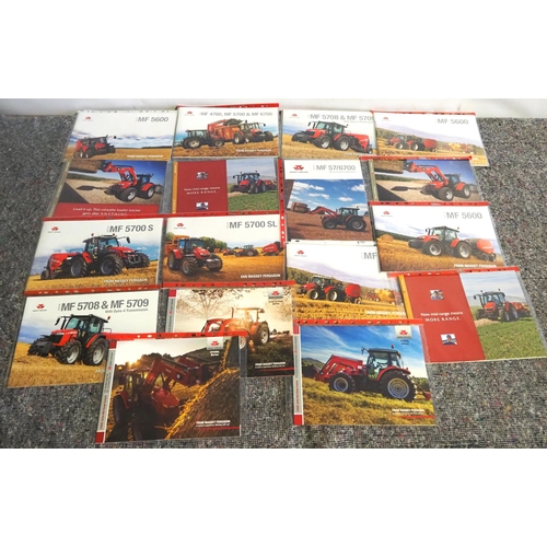 1109 - Massey Ferguson 5000 Series tractor brochures and leaflets - 17
