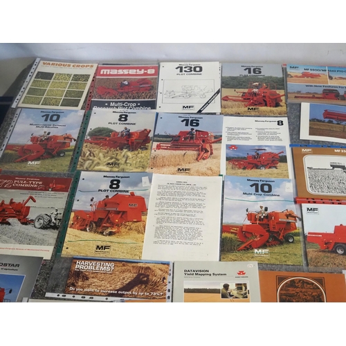 1112 - Massey Ferguson Plot and PTO combine brochures - 37