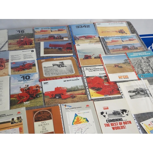1112 - Massey Ferguson Plot and PTO combine brochures - 37