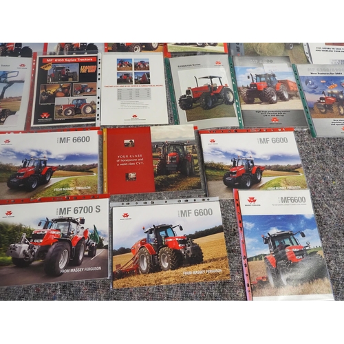 1116 - Massey Ferguson 6000 Series tractor brochures and leaflets -  39
