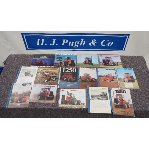 1063 - Massey Ferguson articulated tractor brochures - 14