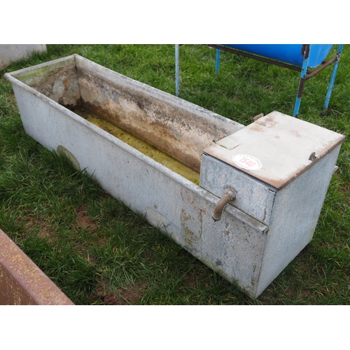Galvanised water trough 6ft