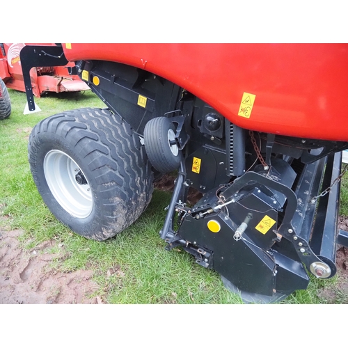 Case RB455 baler, 2018, 18000 bales, one owner, GWO. Control box in office