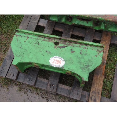 John Deere front weight block