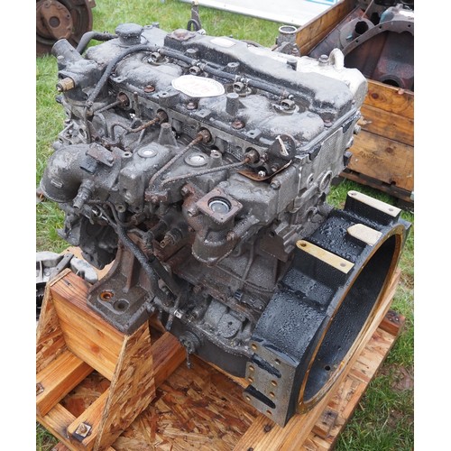 Isuzu JJI 4 cylinder engine from JCB JS160. Running when removed