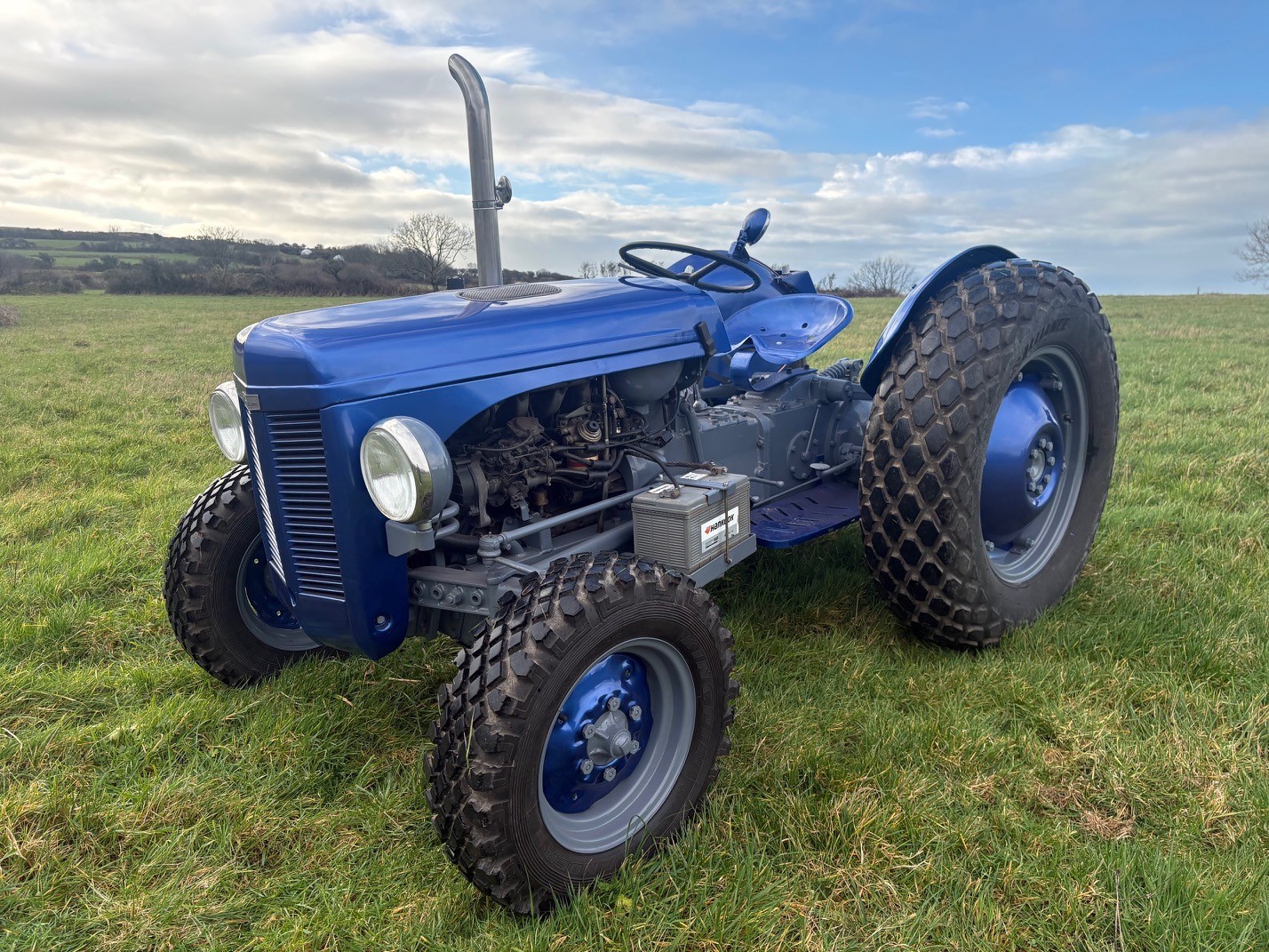 Ferguson TED20 tractor, 1953. Fitted with Isuzu 2.8 turbo diesel engine ...