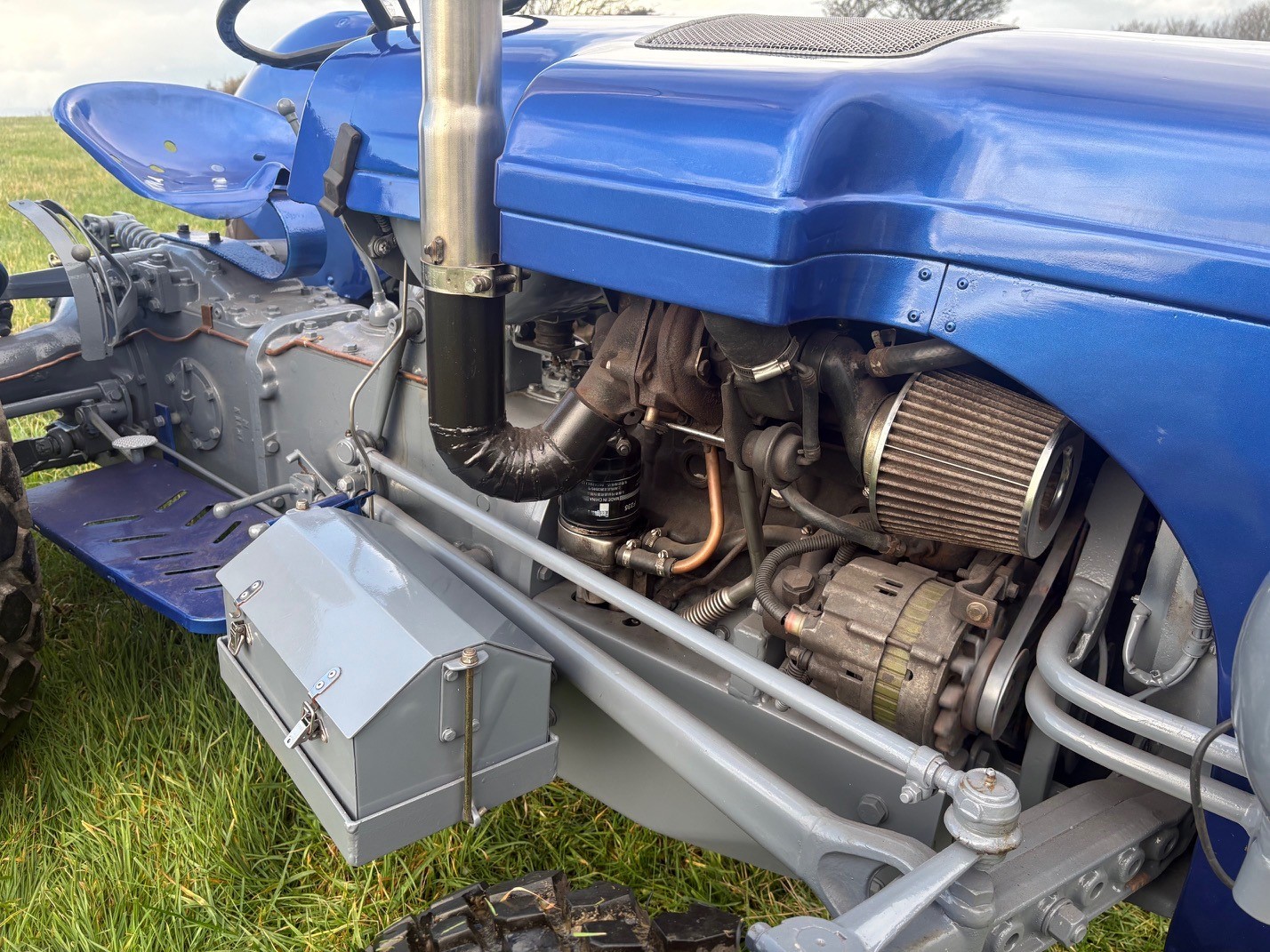 Ferguson TED20 tractor, 1953. Fitted with Isuzu 2.8 turbo diesel engine ...