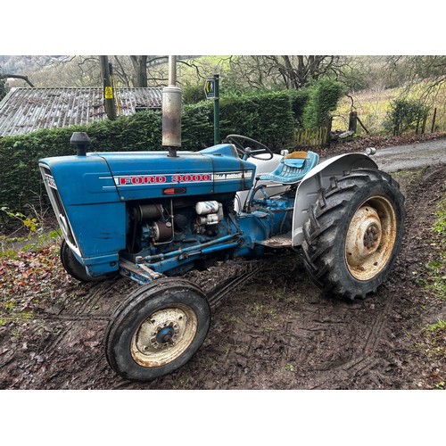 Ford Force 3000 tractor. In original condition. Runs and drives well