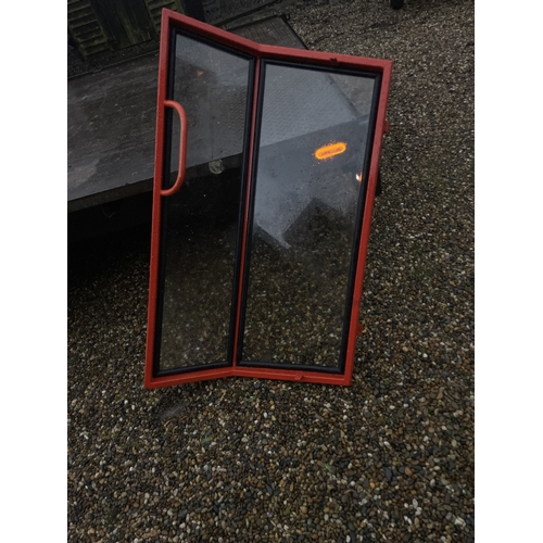 New, professionally manufactured rear window for Same tractor cab. Fits ...