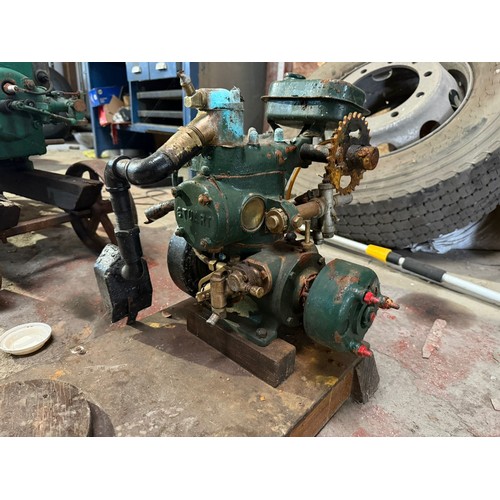 Stuart stationary engine