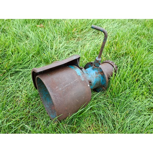 51 - Fordson Major tractor belt pulley and guard