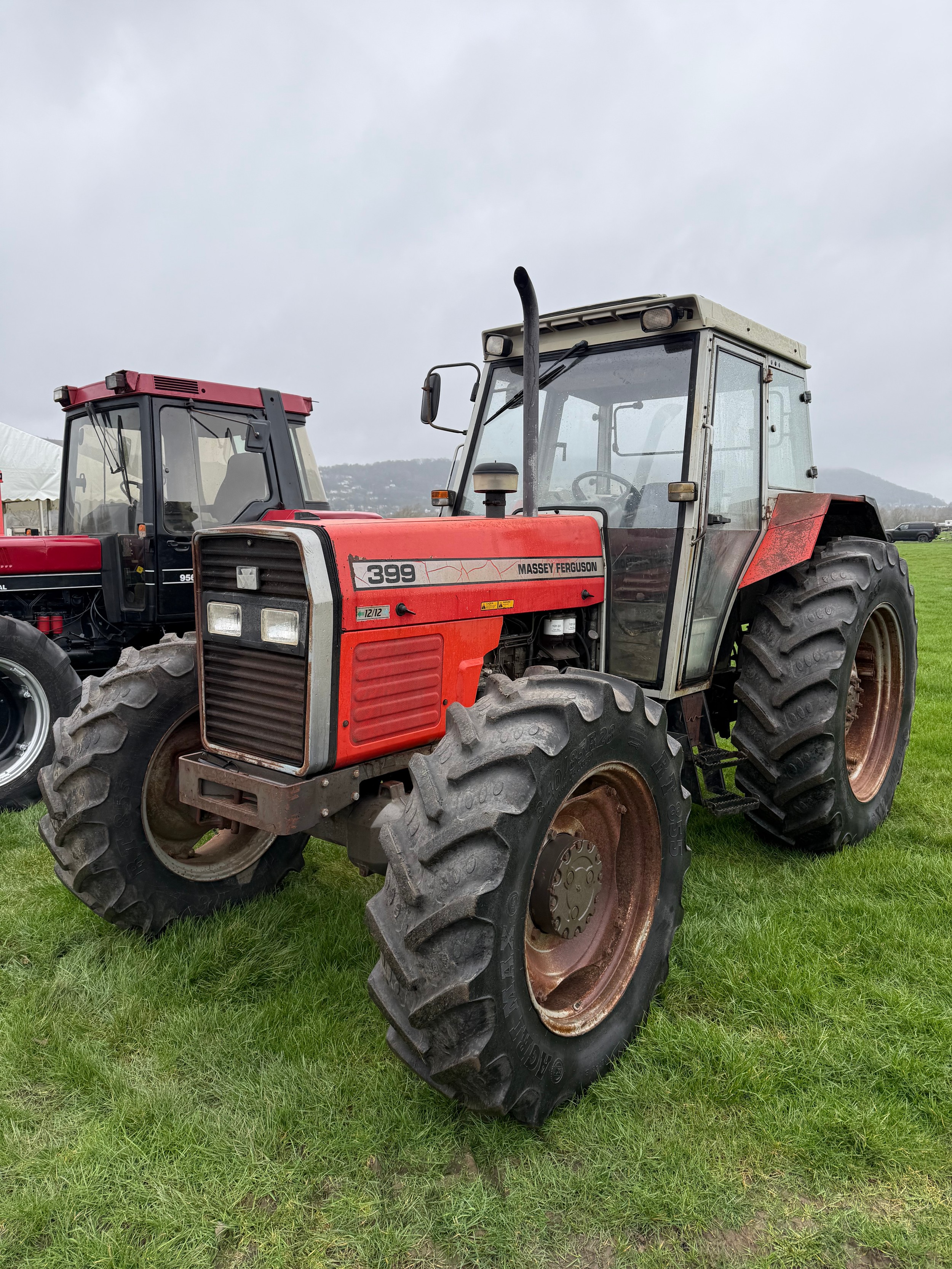 Massey Ferguson 399 4wd tractor. Deceased owner. Runs Reg. L192 GUJ. V5 ...