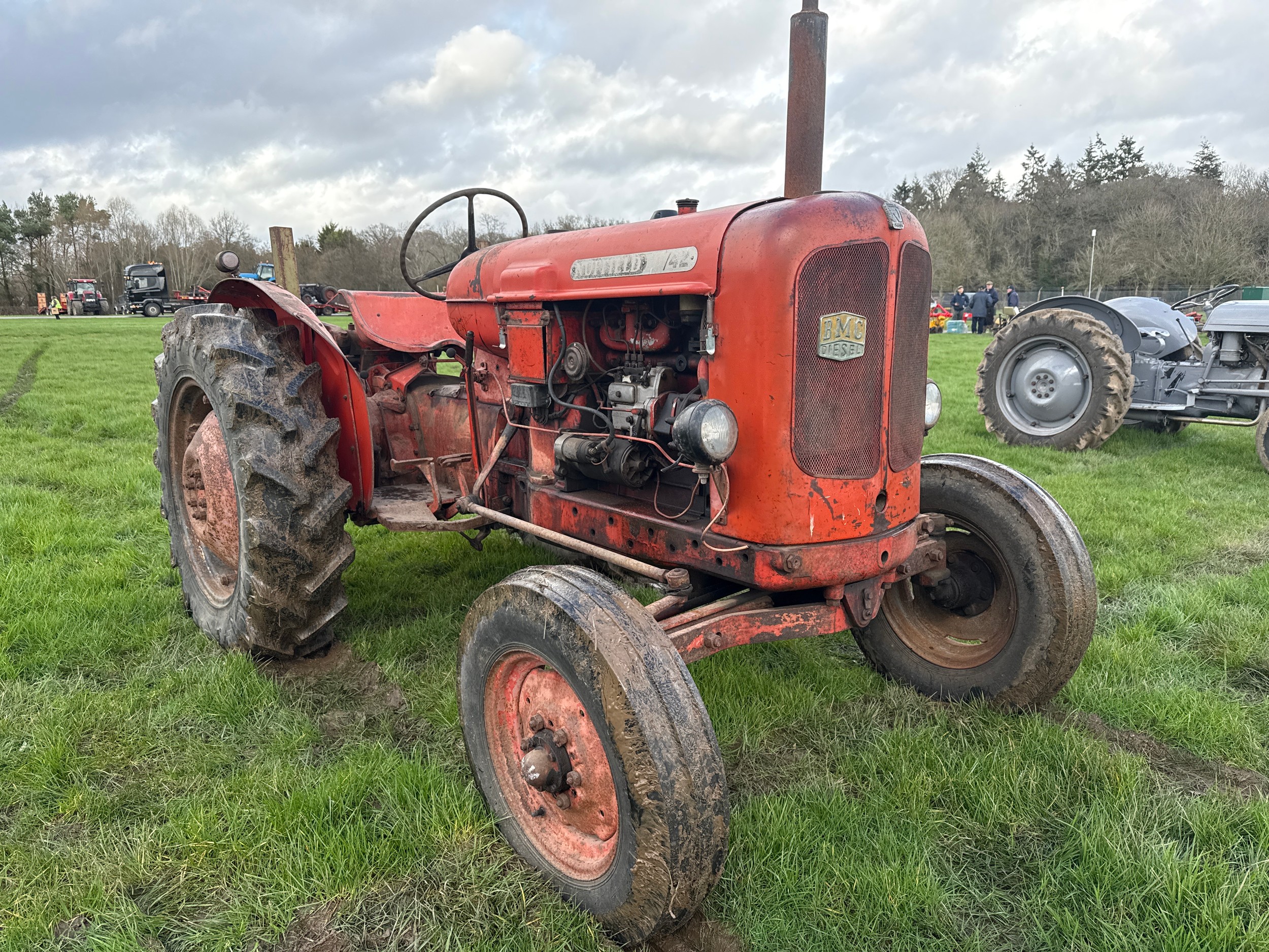 Nuffield 10/42 tractor. Runs and drives well. Brakes need attention ...