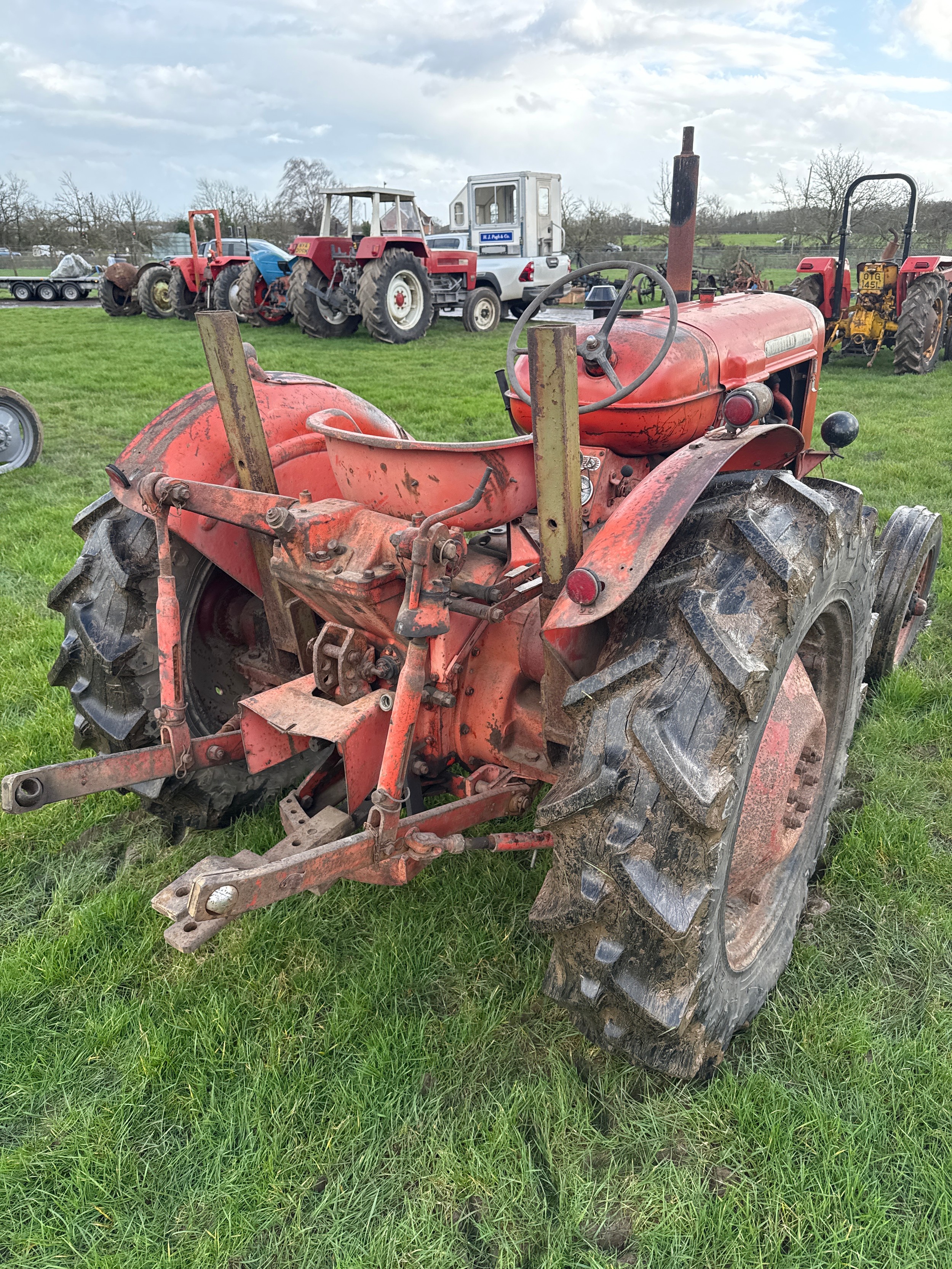 Nuffield 10/42 tractor. Runs and drives well. Brakes need attention ...