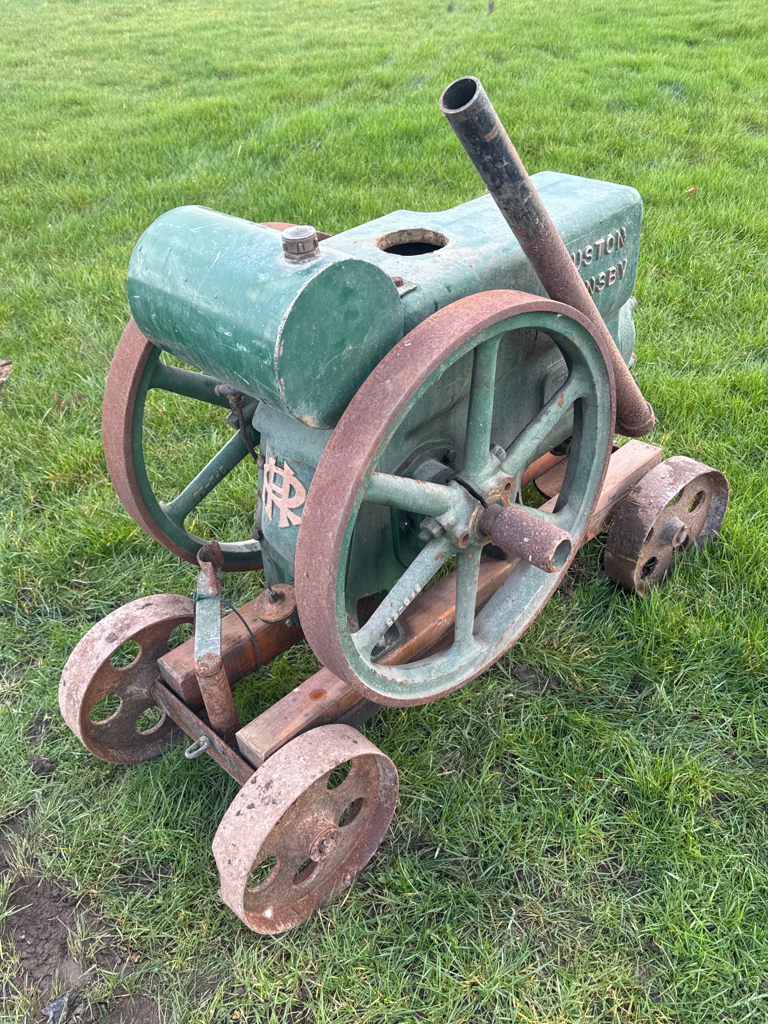 Ruston Hornsby PB stationary engine, 1937. 4HP