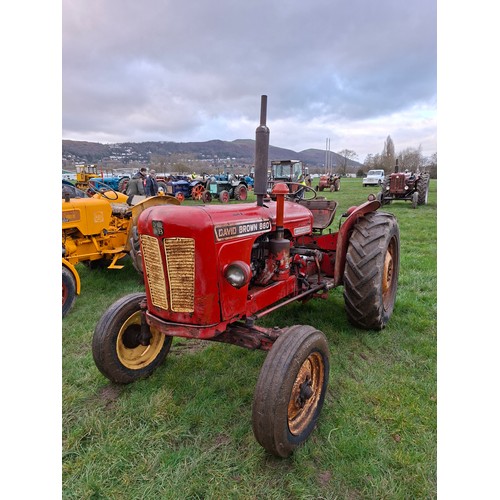 David Brown 880 diesel tractor. Starts and runs well