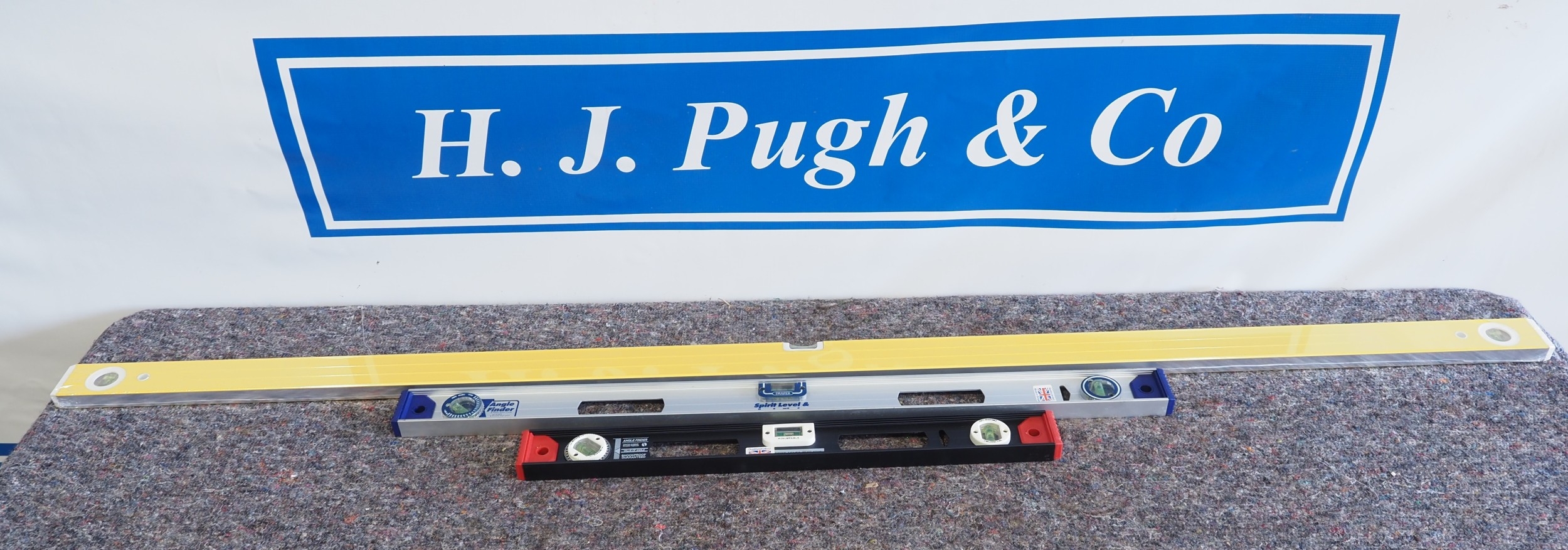 2ft, 3ft and 6ft spirit levels