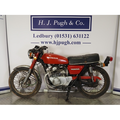 Honda CB175 motorcycle. 175cc Frame No. CB175-7036270 Engine No. CB175E ...