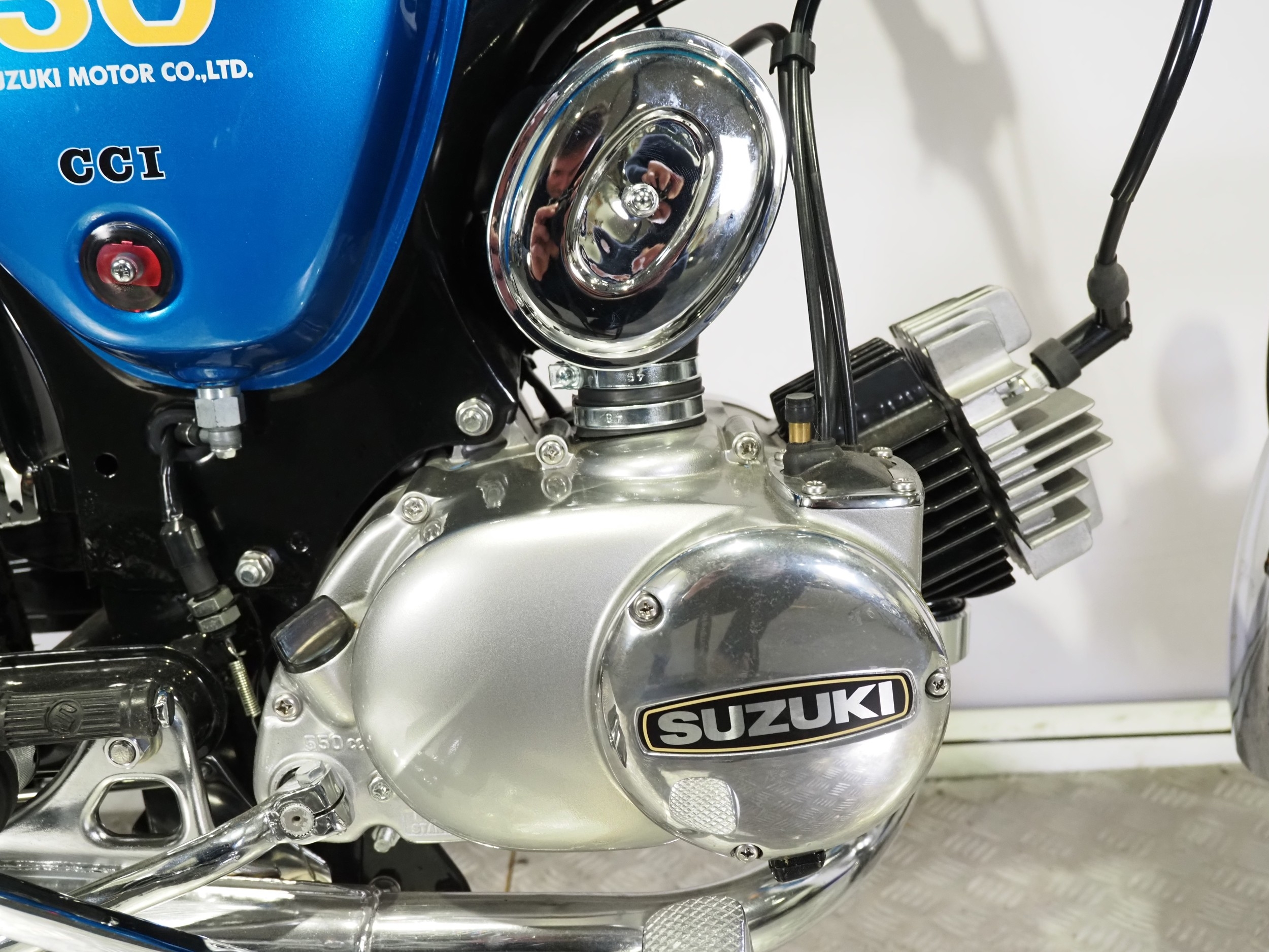 Suzuki AP50B motorcycle. 1977. 49cc Frame No. A50P 45778 Engine No. A50 ...
