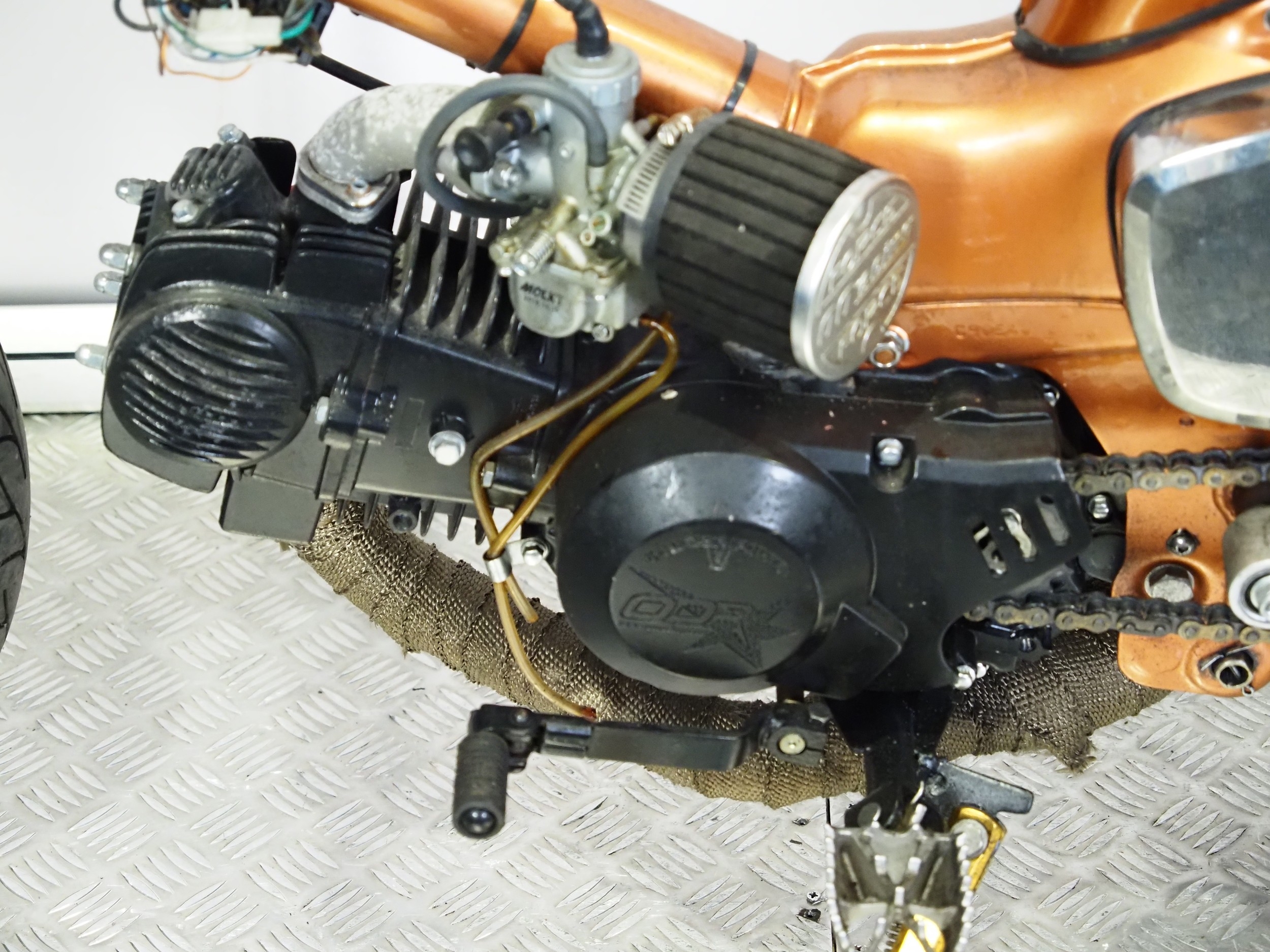 Honda Custom 110 motorcycle. 1968. 90cc Fitted with Stomp engine ...