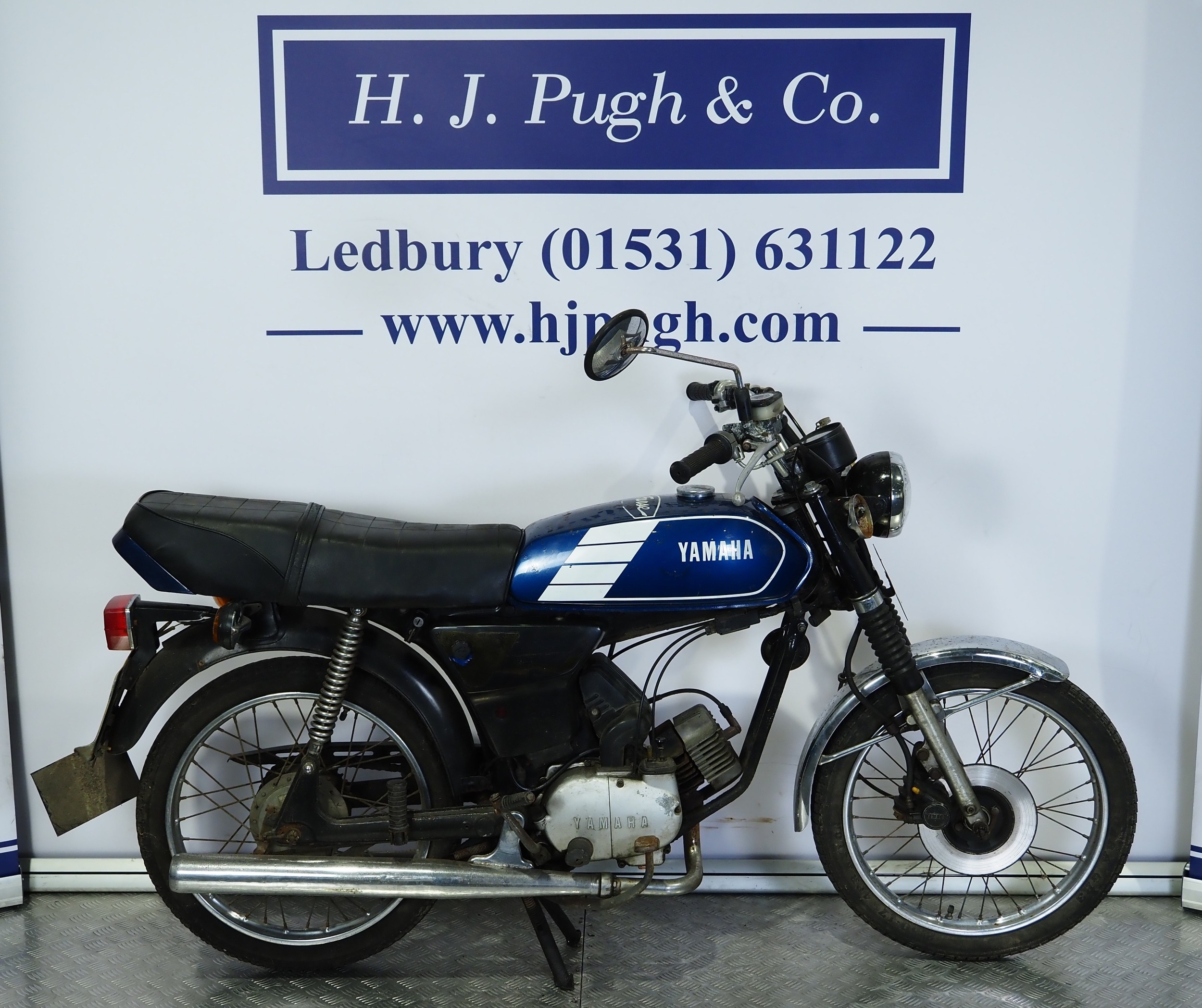 Yamaha FS1E motorcycle. 1981. 49cc Frame No. 3F6-100222 Engine No ...
